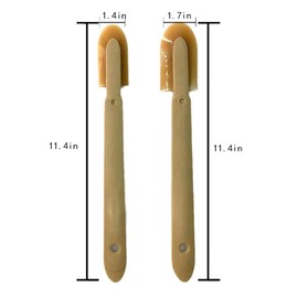 Caulk Caulking Silicone Sealant Finishing Tool Spreader Spatulas Applicator Rubber Tools 2 Size Set (1.4 Inch, 1.7 Inch)