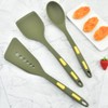 Collfa Heavy Duty Kitchen Silicone Cooking Utensils Set Heat Resistant
