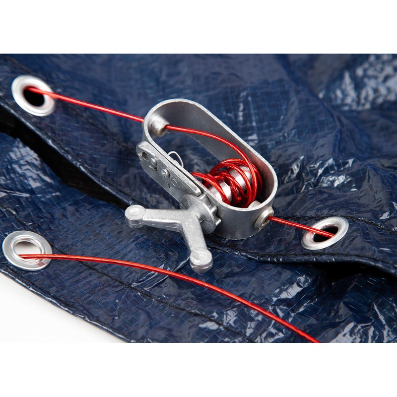 Blue Wave Bronze 8-Year 28-ft Round Above Ground Pool Winter