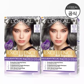 Ash Supreme 엑셀랑스 애쉬 슈프림 2개 (증)본드리페어 프리 트리트먼트 100ml [1.6.11호] Excellence Ash Supreme 2 pcs (Bonus) Bond Repair Pre-Treatment 100ml [1.6.11]