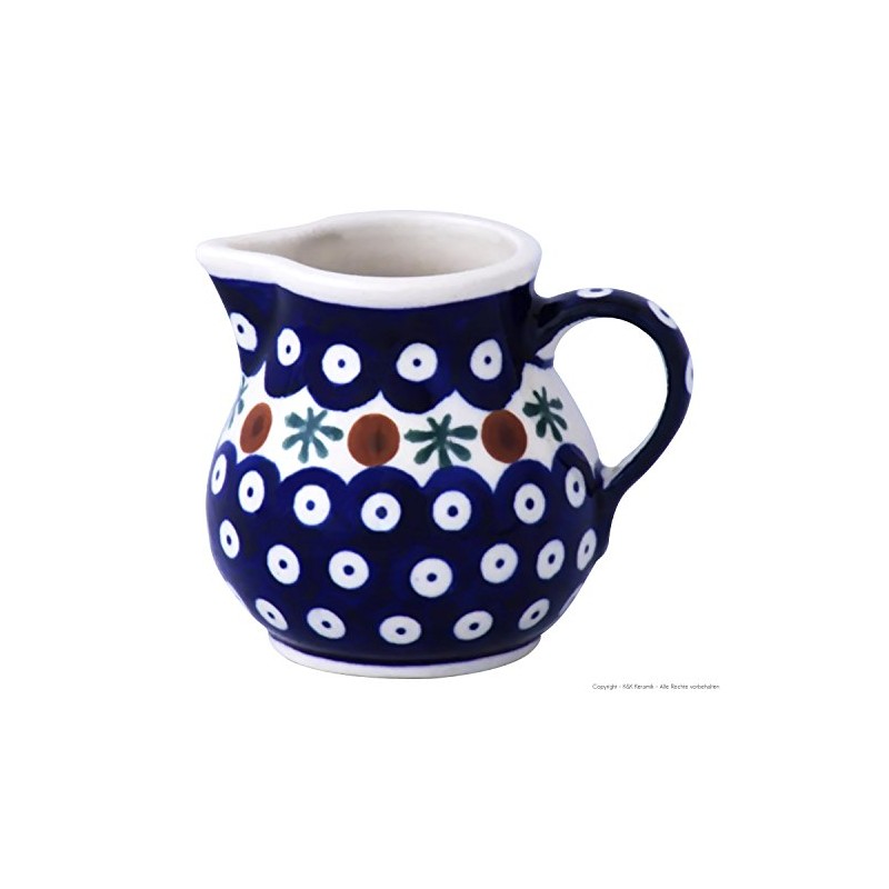 Original Bunzlauer Keramik Cream Jug V = 0.17 Litres in