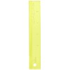 Colonial 6CMD Add-A-Quarter Ruler, 6-Inch, Yellow