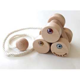 Six Wheeled Toy S (Wooden Toy for Walking from Crawl), Japanese Good Toy Award, Awarded for Baby Shower, Educational Toy, Car, Pull Toy, Ranking Baby, Baby, Rattle, 0 Years, 1 Year Old, 1 Year Old, 1 Year Old, 2 Year Old, Boys, Girls, Gift, Birthday, Bir