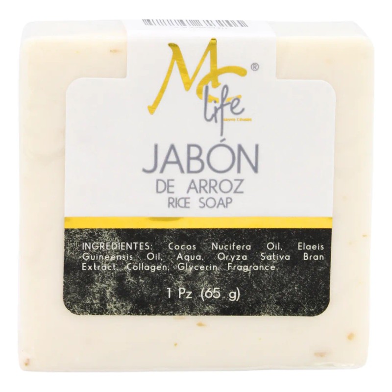 24 Jabones De Arroz Quita Manchas, Aclara, Suaviza, Mc Life.