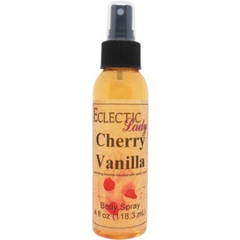 Cherry Vanilla Body Spray by Eclectic Lady, 4 ounces