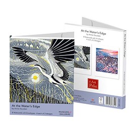 Museums & Galleries Annie Soudain Landscapes Set of 8 Notecards Wallet (13.8 x 16.7 cm)