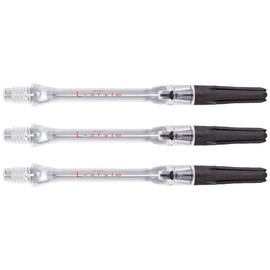 LSTYLE L-Shaft Carbon Dart Shafts – Silent (Spins) – Clear 440 Slim (XXL)