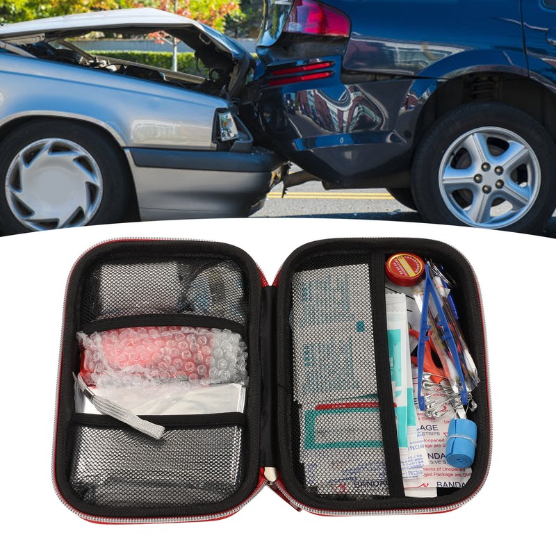 Emergency Survival Kit Waterproof EVA Wear Resistant Portable Medical Kit