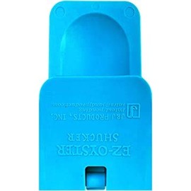 J&J Products The EZ - Oyster Variable Angle Opener Shucking Tool made from Recycled Ocean Bound Plastic (1, Blue)