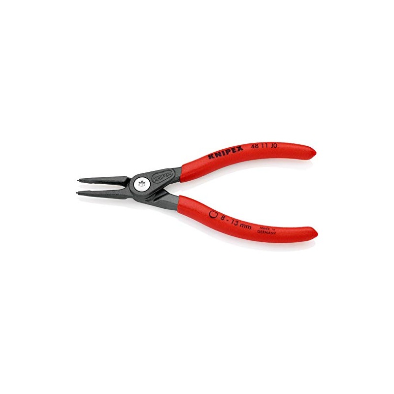 KNIPEX 4811-J0 Precision Snap Ring Pliers for Holes Straight (SB)