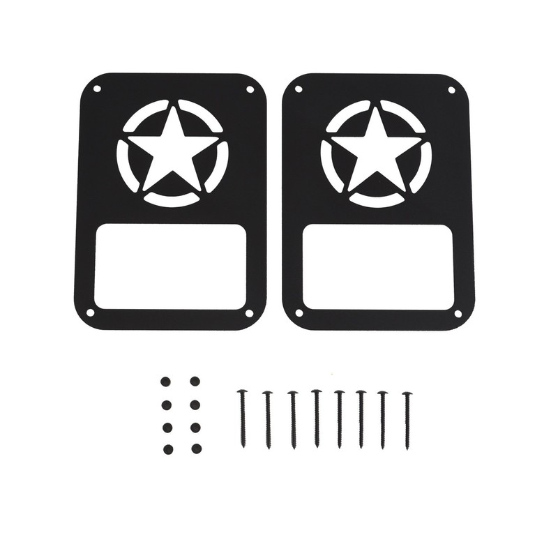opar Cubierta Trasera de Cinco Estrellas para 2007-2017 Jeep Wrangler