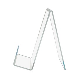 2 Pack 4" x 6" Art Easel Canvas J Stand Display Literature Booklet Stand with Lip for Bookstores Libraries and Art Galleries by Marketing Holders