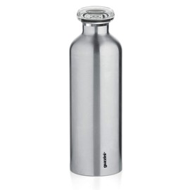 Guzzini - On The Go, ENERGY L Thermos Flask, Water Bottle, Stainless Steel, Silver, Diameter 8 x Height 24 cm | 750 cc - 11670363