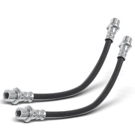 Frankberg 2 x Brake Hoses, Front Left Right, Compatible with Land Cruiser Prado 3.0L 4.0L 2002-2010, Yaris Box/Hatchback P13 1.0L 1.4L 2014-2022