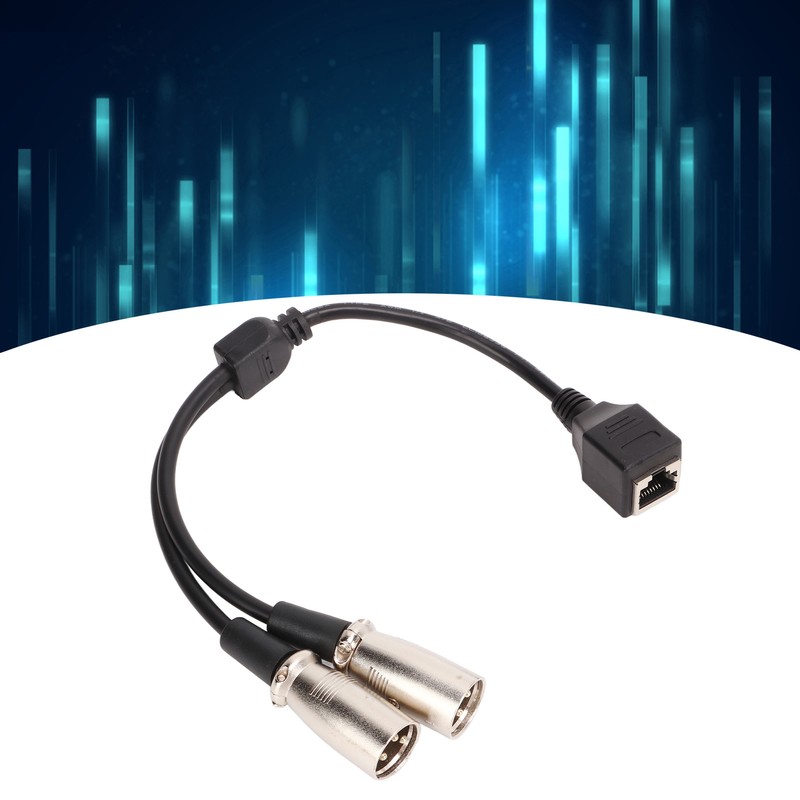 RJ45 to XLR Female Mic Converter Adapter Cord 20cm Microphone