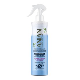 ANIAN - Leave-In Conditioner 400 ml, Two-Phase Moisturising Conditioner for All Hair Types, Detangles and Controls Frizz, with Silk Proteins, Wheat and Keratin