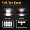 uspart- 2pcs Fit Kenworth T300 1995-2008 DOT 7x6'' 5x7'' LED