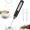 BSRGMS Milk Frother Handheld for Coffee, Electric Whisk 3 Speed