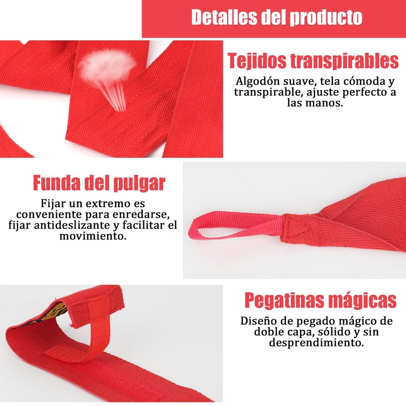 Vendas para Boxeo, Vendas Elásticas de Boxeo, Ringside Vendas para