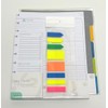 Talia Discbound Notebook Refills (Weekly Undated ORG Kit - Horizontal,