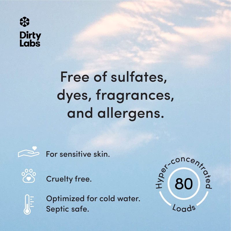 Dirty Labs | Signature Scent Bio-Liquid Laundry Detergent 80 Loads