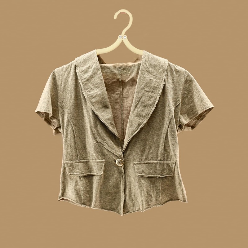 TEAONE Portable Plastic Hangers, 8 PCS Foldable Clothes Hanger for