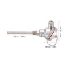 PT100 Temperature Sensor Probe 10 X 100mm PT1/2in Thread 3W