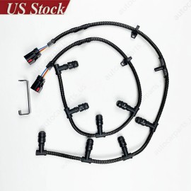 AUTO-NEW NEW Motorcraft ZD13 glow plug & Harness Kit For 04-10 Ford F250 6.0L Powerstroke