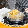 Stainless Steel Spider Strainer Spoon, Non-Stick Cooking Pasta Scoop Bean