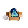 Genuine Blue Agate Coaster Pair - Gift Boxed