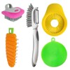 Openfly Flexible Vegetable Brush Fruit and Vegetable Brushes, Vegetable/Fruit Peeler