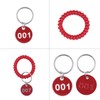 MITUKE Door Number Tag Cloak Locker Number Tag Key Label