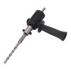 Electric Drill to Hammer Adapter Conversion Head with Bits Screws
