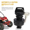 EATAKWARD 0430-090 Ignition Key Switch 3 Position, On/Off Power Switch