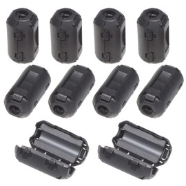 KAUMO 10 Pack of 5mm φ5mm High Temperature Corrosion Abrasion Resistant Noise Filter Noise Absorption