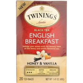Twinings Té Twinings English Breakfast Honey Vanilla 20 Bolsitas Impo