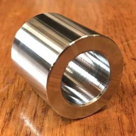 (1 pc) EXTSW 3/4” / .755 ID x 1 1/4” OD x 1 1/4” Thick 316 Stainless Shaft Spacer