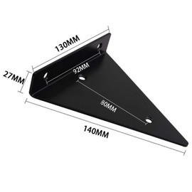 Pack of 2 Floating Shelf Brackets, Invisible Concealed Wall Mount Shelf Brackets, Heavy Duty Brackets, Wall Support Tool for Hangers, Storage Shelf, Bookshelf