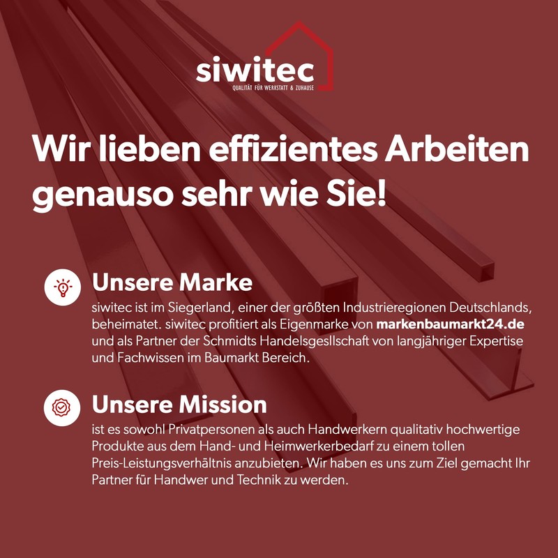 5 x siwitec Angle Profile 1 m, BA Profile, Natural,