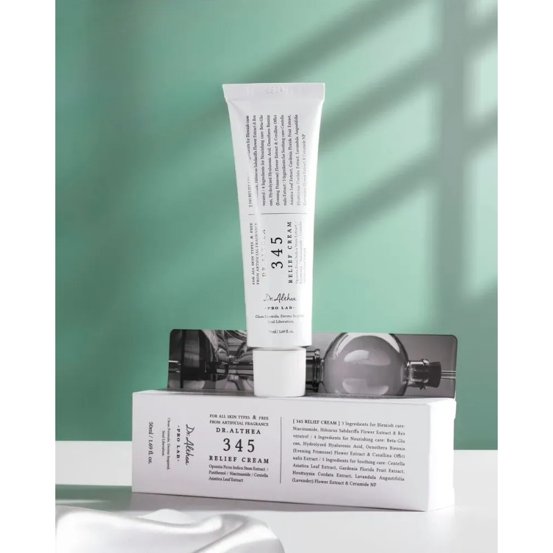 Crema Hidratante Facial Dr.Althea 345 Para Cuidado de la Piel