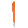 Caran Dache Ballpoint Pen, orange, with SwissRide blue medium cartridge