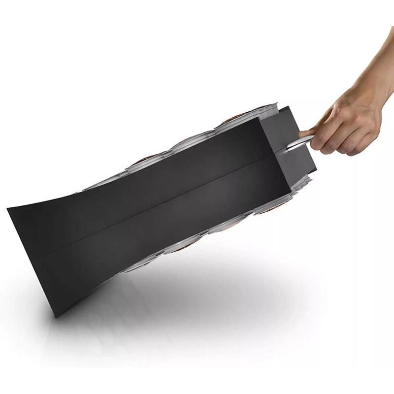 Escanver Organizador Porta 50 Capsulas Café K Cup Color Negro
