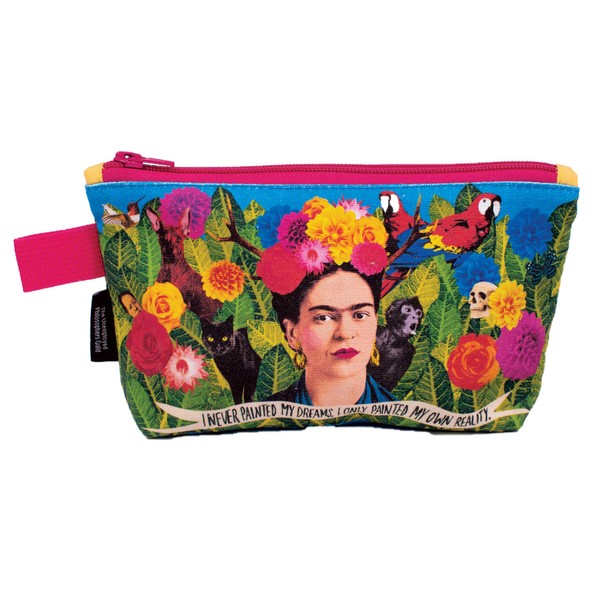 Frida Kahlo Bag - 9" Zipper Pouch for Pencils, Tools, Cosmetics and More