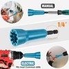 Rotating Wire Twister with 10 Caps High Speed Steel Shank