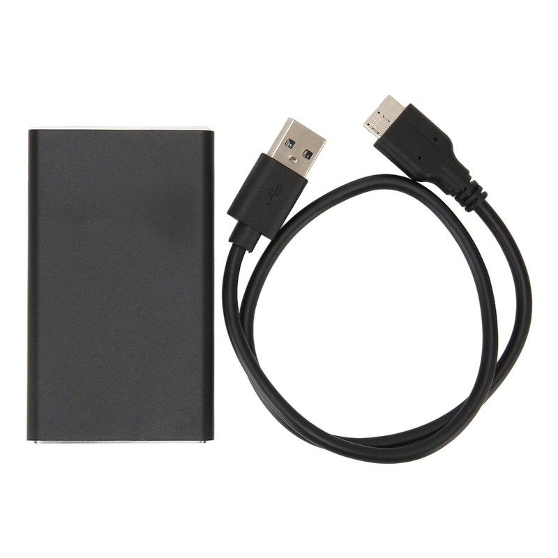 USB3.0 to MSATA Enclosure 6Gbps Support UASP Aluminum Alloy SSD