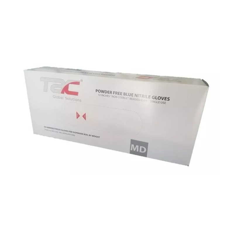 TAC Global Solutions Guante Nitrilo Tac Máxima Resistencia -8mil Grosor-medianos