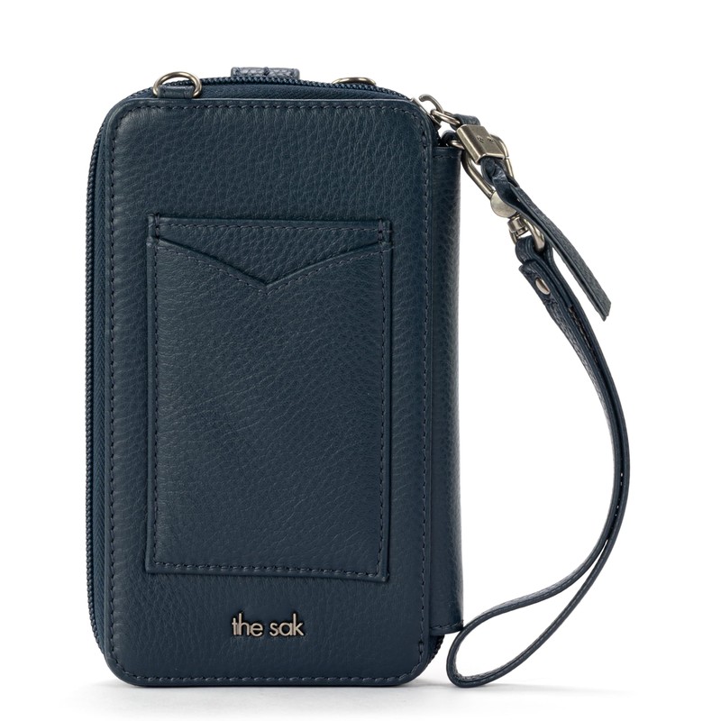 The Sak Silverlake Smartphone Crossbody Bag in Leather, Adjustable Strap,