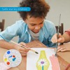 16 Pcs Round Paint Tray Palettes Plastic For Acrylic Oil