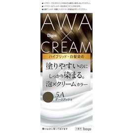 [Women’s Hair Dye] Bigen Bubble Cream Color 5A Dark Ash