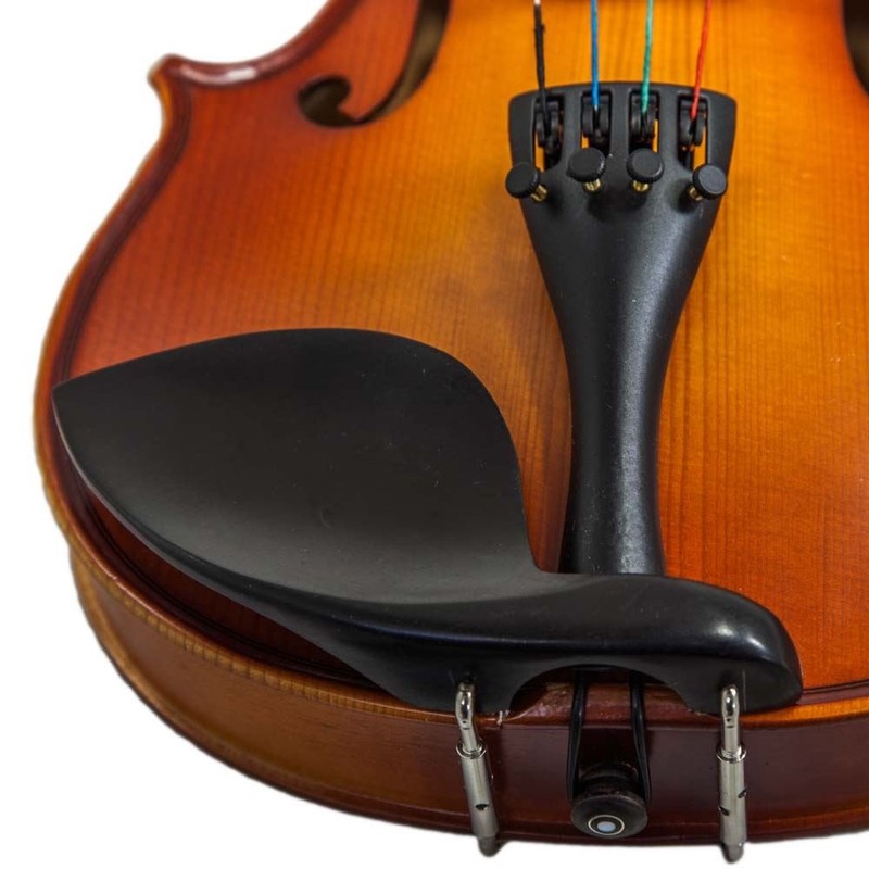 Paititi 1/2 Size Solid Wood Ebony Fitted Violin with Bow